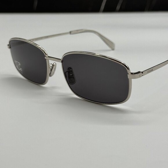 NEW CELINE CL40285U 16A SILVER SQUARE SUNGLASSES WOMEN CELINE main image 8